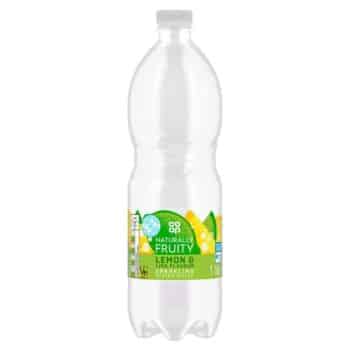 Co-op Sparkling Lemon & Lime Flavour Spring Water (1ltr)