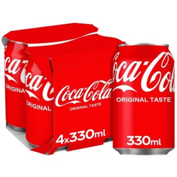 Coca-Cola Original Taste (4 x 330ml)