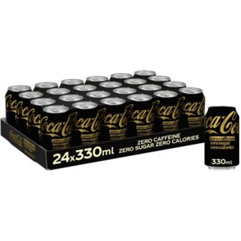 Coca-Cola Zero Sugar Zero Caffeine Cans (24 x 330ml)