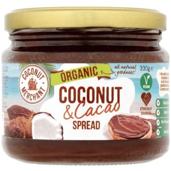Coconut Merchant Organic Coconut Spread With Cacao (330g)