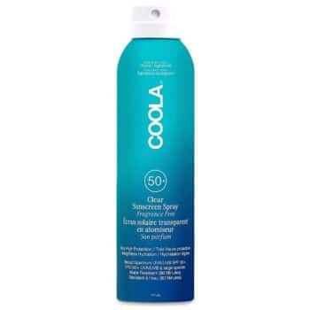 COOLA Clear Sunscreen Spray SPF50 Fragrance Free (177ml)