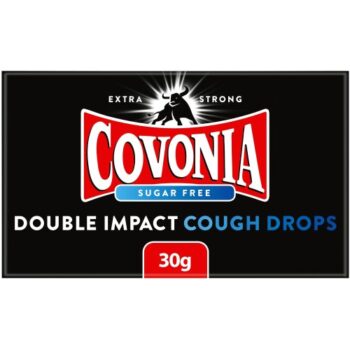 Covonia Double Impact Sugar Free Cough Drops (30g)