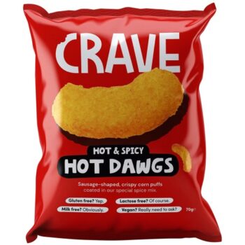 Crave Flamin Hot Wots'Inits Sharing Bag