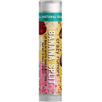 Crazy Rumors Banana Split Lip Balm