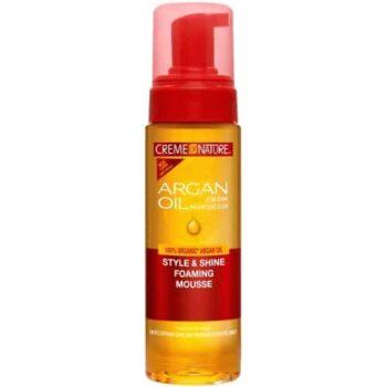 Creme of Nature Argan Oil Style & Shine Foaming Mousse (207ml)