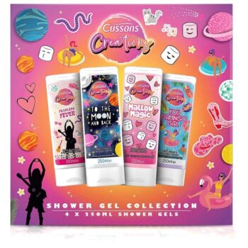 Cussons Creations Trends Mixed Shower Gels Gift Set (4 x 250ml)