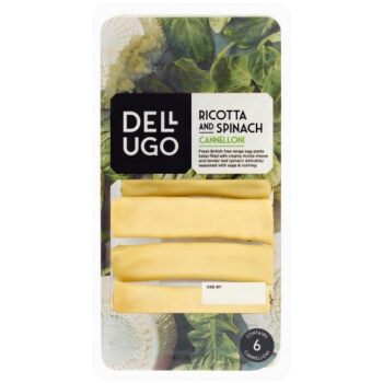 Dell' Ugo Ricotta & Spinach Cannelloni (300g)