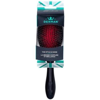 Denman D81M Medium Nylon Bristle Cushion Grooming Brush