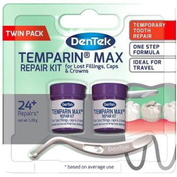 Dentek Temparin Max Dental Repair Kit Twin Pack 24+ Repairs