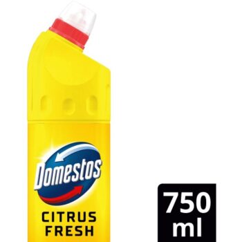 Domestos Citrus Fresh Thick Bleach Toilet & Multipurpose Cleaner (750ml)