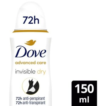 Dove Advanced Care Invisible Dry White Freesia Antiperspirant Spray (150ml)