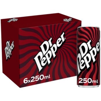 Dr Pepper Can (6 x 250ml)