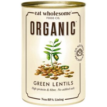 Eat Wholesome Organic Green Lentils (400g)