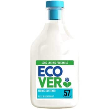 Ecover Fabric Softener Rose & Bergamot 57 Washes (1.43 Litre)