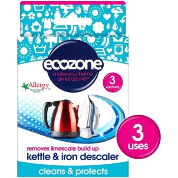 Ecozone Kettle & Iron Descaler (3 x 20g)