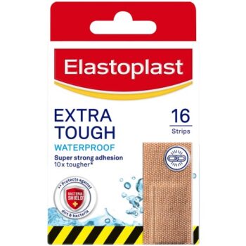 Elastoplast Extra Tough Waterproof Plasters 16 Strips (16)