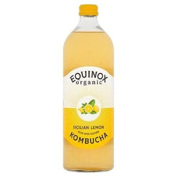 Equinox Organic Sicilian Lemon Kombucha (750ml)