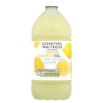 Essential No Added Sugar Lemon Squash (1.5 Litre)