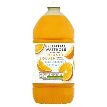 Essential No Added Sugar Orange Squash (1.5 Litre)