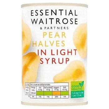 Essential Pear Halves in Light Syrup drained (240g)