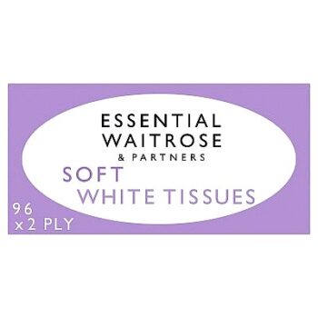 Essential Soft White Tissues 96 sheets