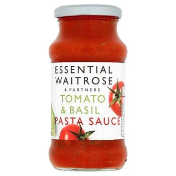 Essential Tomato & Basil Pasta Sauce (340g)