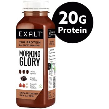 EXALT Morning Glory Coffee & Cacao Breakfast Protein Smoothie (330ml)