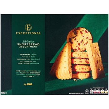 Exceptional by ASDA All-Butter Shortbread Assortment (400g)