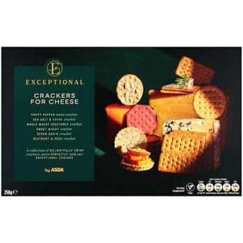 Exceptional by ASDA Exceptional by Crackers for Cheese (250g)