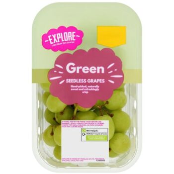 Explore Green Seedless Grapes (400g)