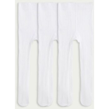 F&F Baby 3-Pack Cotton Rich Tights in White