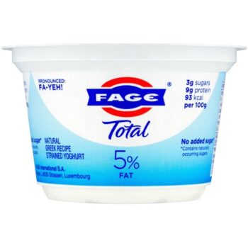 FAGE Total 5% Fat Greek Recipe Strained Yoghurt (150g)