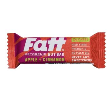 Fatt Apple & Cinnamon Ketogenic Nut Bar (30g)
