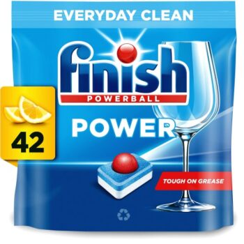 Finish Power All In One Lemon Dishwasher Tablets (42)