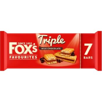 Fox's Favourites Triple Milk Chocolate Layered Biscuit Bar