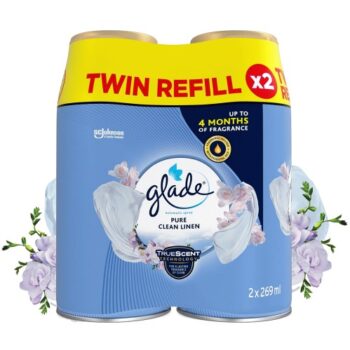 Glade Autospray Twin Refill Clean Linen Air (2 x 269ml)