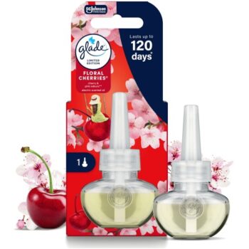 Glade Plug in Electric Refill Floral Cherries (20ml)