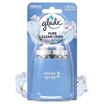 Glade Sense & Spray Twin Refill Clean Linen (2 x 36ml)