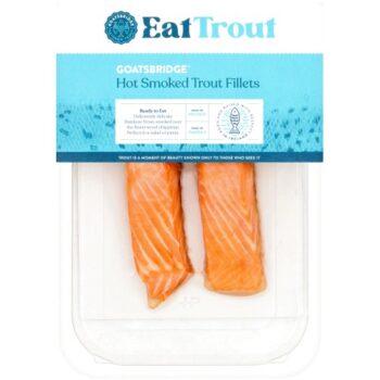 Goatsbridge Eat Trout Hot Smoked Trout Fillets (Ready to Eat) (2 x 170g)