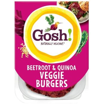 Gosh! Beetroot & Kale Burgers with a hint of mint. (220g)