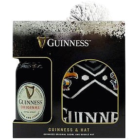 Guinness Original & Bobble Hat (500ml)