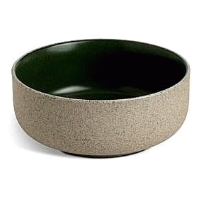 Habitat Matte Raw Edge Cereal Bowl Green