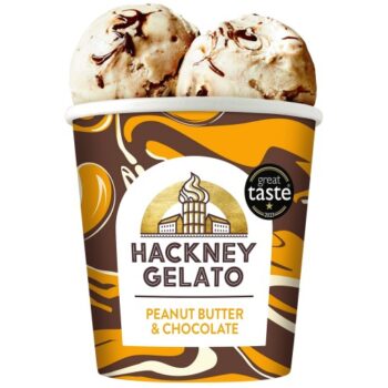 Hackney Gelato Peanut Butter & Chocolate Gelato (460ml)