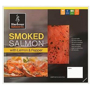 Harbour Salmon Co. Smoked Salmon with Lemon & Pepper (100g)