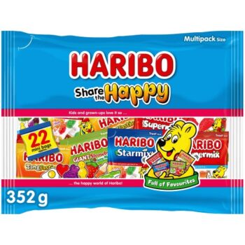 Haribo Share the Happy Mini Bag Multipack (352g)