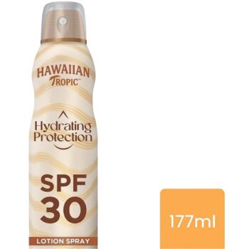 Hawaiian Tropic Hydrating Protection Sunscreen Spray Spf 30 (177ml)