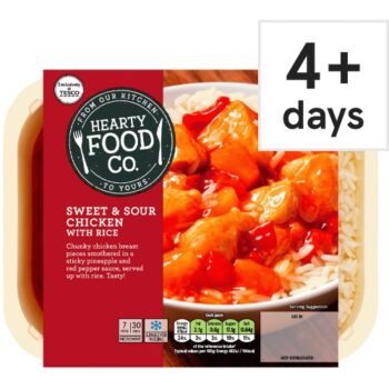 Hearty Food Co. Sweet & Sour Chicken & Rice
