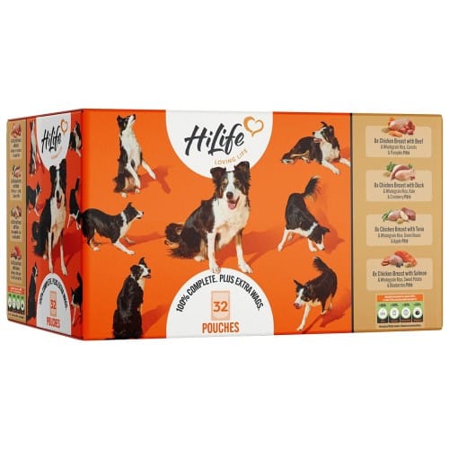HiLife It's Only Natural Complete Wet Dog Food The Marketplace One (32 x 150g)