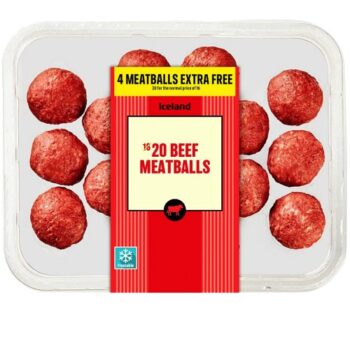 Iceland Beef Meatballs