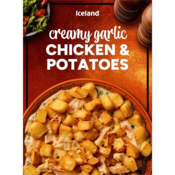 Iceland Creamy Garlic Chicken & Potatoes